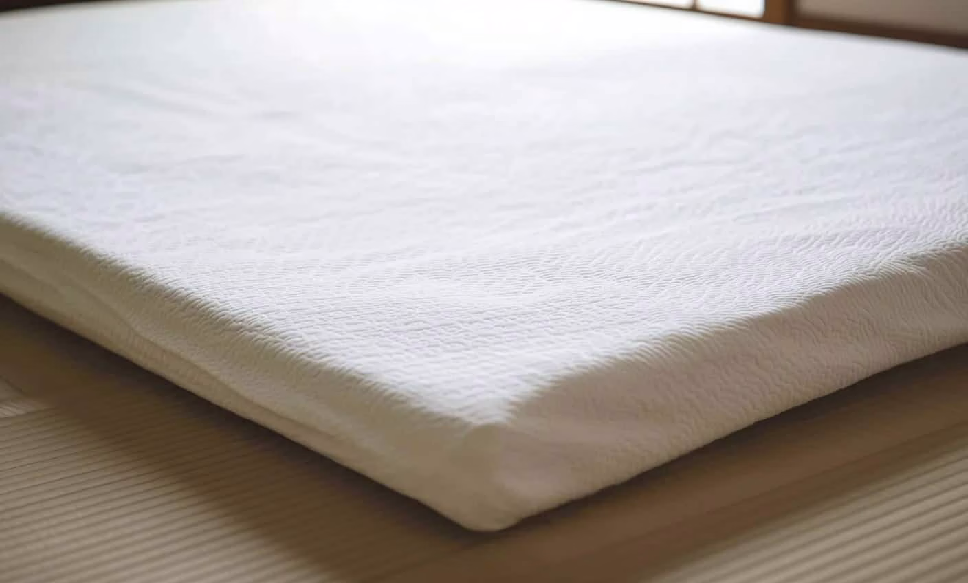 sur matelas latex